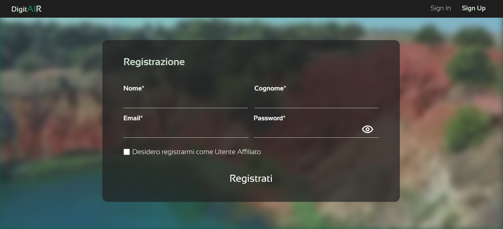registrazione